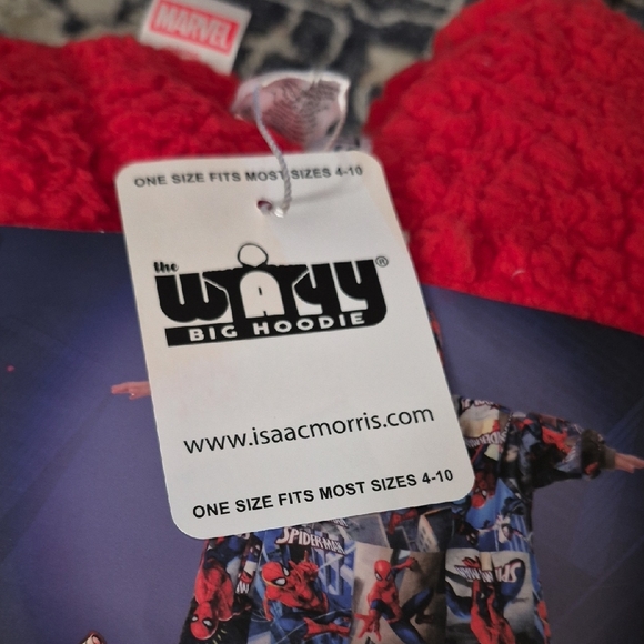 Marvel Spiderman Kids Pajamas - Red and Blue - Picture 3 of 4